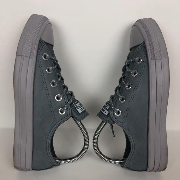 Converse All Star Leather Thermal Lined Trainer - Picture 8 of 10